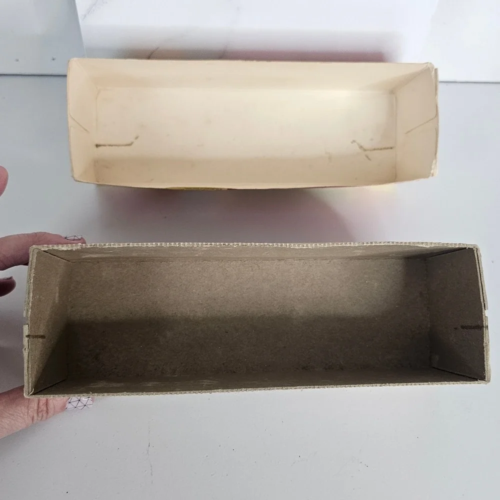 Vintage Fisher Cheese Co. Chef's Delight‎ Empty Cardboard 2 lb Cheese Box